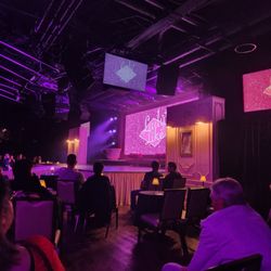 Lady Like Burlesque Show - Stage, from side of theater