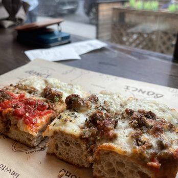 Bonci - Meatball (All Beef) Pizza - Pizza Near Me - Chicago, Illinois Bonci - Meatball (All Beef) Pizza - Pizza Near Me - Chicago, Illinois