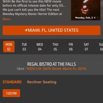 Regal - Mystery Monday! 1/2/26 - Cinema Near Me - Miami, Florida