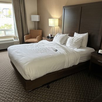 Comfort Inn & Suites - Comfortable bed not lumpy!! room darkening shades were awesome - Hotels Near Me - Salmon Arm, British Columbia Comfort Inn & Suites - Comfortable bed not lumpy!! room darkening shades were awesome - Hotels Near Me - Salmon Arm, British Columbia