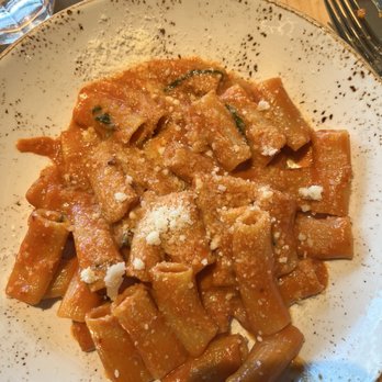 Jame Enoteca - Spicy Rigatoni- nice and creamy and a little spicy but good. - Italian Near Me - El Segundo, California Jame Enoteca - Spicy Rigatoni- nice and creamy and a little spicy but good. - Italian Near Me - El Segundo, California