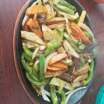 La Fogata - Veggie fajitas (not on the menu, but they were kind enough to make them for me) - Mexican Near Me - Shelbyville, Kentucky La Fogata - Veggie fajitas (not on the menu, but they were kind enough to make them for me) - Mexican Near Me - Shelbyville, Kentucky