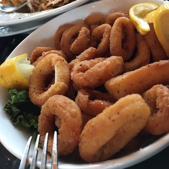 Cinnabar Lounge - Small order of Calamari - excellent w/just squeezed lemons. - Lounges Near Me - Ogden, Utah