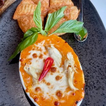 Tiki Thai - Curry Crab Dip - Tiki Bars Near Me - Reston, Virginia Tiki Thai - Curry Crab Dip - Tiki Bars Near Me - Reston, Virginia