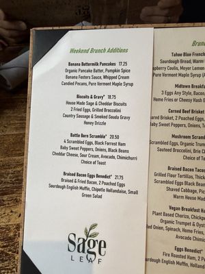 Menu photo 1 Sage Leaf Reno, NV Menu photo 1 Sage Leaf Reno, NV