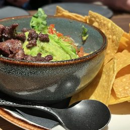 Loved the guacamole! The steak ends were nice add-on. This and a side of beans and rice and a couple tortillas and dinner is served! Loved the guacamole! The steak ends were nice add-on. This and a side of beans and rice and a couple tortillas and dinner is served!