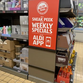 ALDI - a sneak peek weekly specials sign in a grocery store - Grocery Near Me - Wyoming, Michigan ALDI - a sneak peek weekly specials sign in a grocery store - Grocery Near Me - Wyoming, Michigan