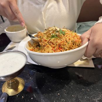 Himalayan Aroma Restaurant - Lamb Biryani - Himalayan/Nepalese Near Me - Corona, California