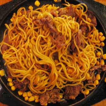 Pepper Lunch USA - Yakisoba with Beef post-cooking - Teppanyaki Near Me - Milpitas, California Pepper Lunch USA - Yakisoba with Beef post-cooking - Teppanyaki Near Me - Milpitas, California