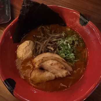 JINYA Ramen Bar - 2nd and PCH - Tonkotsu Red - Level 4 spicy! - Ramen Near Me - Long Beach, California JINYA Ramen Bar - 2nd and PCH - Tonkotsu Red - Level 4 spicy! - Ramen Near Me - Long Beach, California