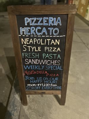 Menu photo 2 Pizzeria Mercato Emeryville, CA Menu photo 2 Pizzeria Mercato Emeryville, CA
