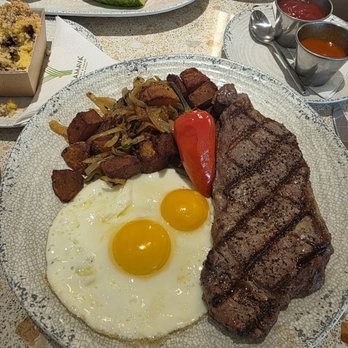 Radiance Cafe - NY steak and eggs - Breakfast & Brunch Near Me - S Highland, California Radiance Cafe - NY steak and eggs - Breakfast & Brunch Near Me - S Highland, California
