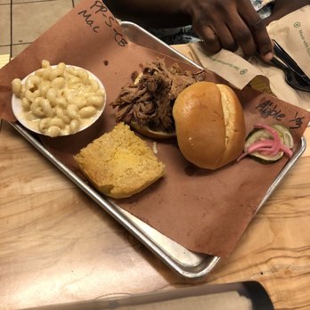 Monk's BBQ - Smoked Gouda mac&cheese, pulled pork and the most delicious cornbread you've ever tasted! - Barbeque Near Me - Purcellville, Virginia Monk's BBQ - Smoked Gouda mac&cheese, pulled pork and the most delicious cornbread you've ever tasted! - Barbeque Near Me - Purcellville, Virginia
