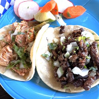 Sol y Sabor - Chicken (pollo) taco, pork (pastor) taco - Mexican Near Me - Molalla, Oregon