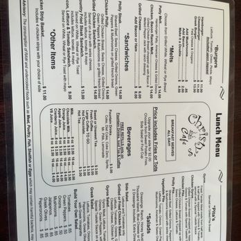 Christy's Cafe - Menu - Breakfast & Brunch Near Me - Newnan, Georgia