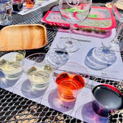 The Williamsburg Winery - Tasty wine flight