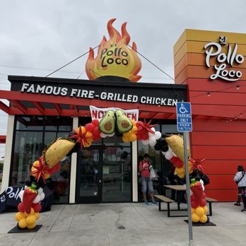 El Pollo Loco - Grand Opening!! - Mexican Near Me - Long Beach, California