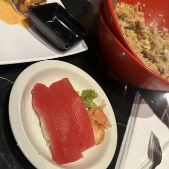 Kublai Khan - Tuna nigiri - Mongolian Near Me - Southaven, Mississippi