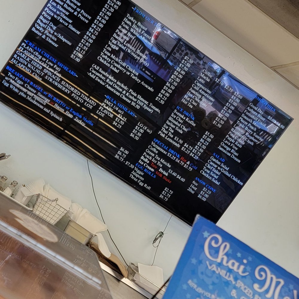 Bagel Junction - Menu - Coffee & Tea Near Me - Auburn, California
