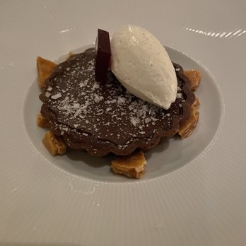 Babbo - Chocolate Caramel Tarte - Italian Near Me - New York, New York