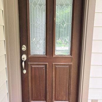 Lone Star Door Refinishing - Before - Refinishing Services Near Me Lone Star Door Refinishing - Before - Refinishing Services Near Me