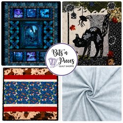 Explore a diverse collection of quilting projects featuring fantasy-inspired designs, seasonal fabric art, western-themed cre...