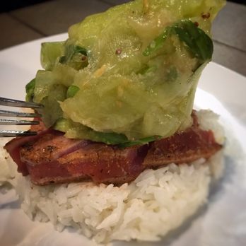 110 Grill - Cucumber Avocado Tuna with Jasmine Rice - New American Near Me - Saugus, Massachusetts