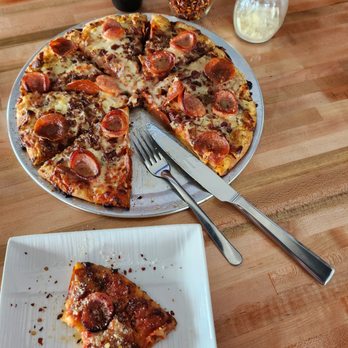 Fire Taproom - Meat pizza and loved it. - Sports Bars Near Me - Sacramento, California Fire Taproom - Meat pizza and loved it. - Sports Bars Near Me - Sacramento, California