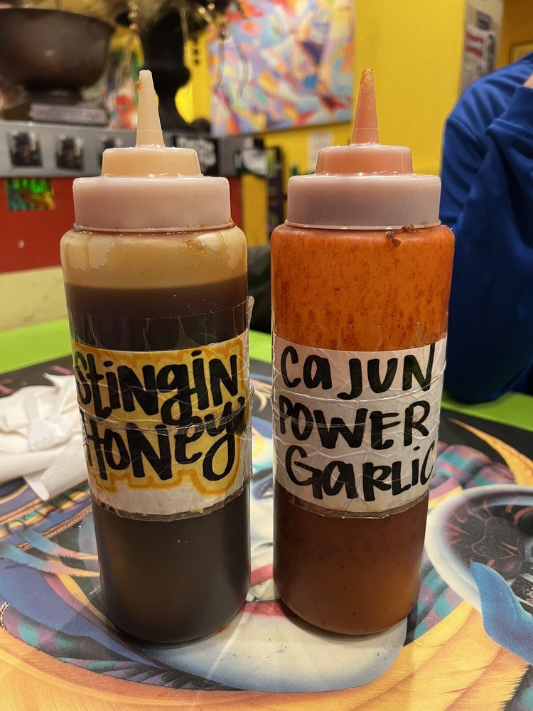 Food from Bourbon n' Toulouse - Chevy Chase