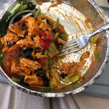 Kings Pizzarama - Large Buffalo Grilled Chicken Salad! - Pizza Near Me - Ewing, New Jersey