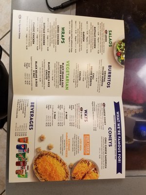 Menu photo 2 Skyline Chili Fairborn, OH