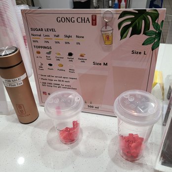 Gong Cha - Customizations - Bubble Tea Near Me - Gardena, California