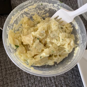 Crockett's Fish Fry - Crockets famous chalk potato salad! - Seafood Near Me - Montclair, New Jersey