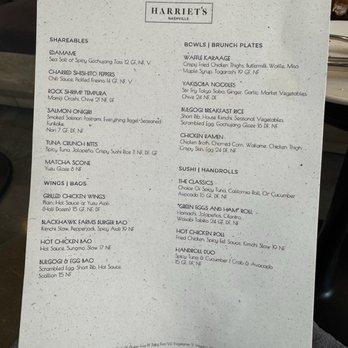Harriet's Rooftop - Menu - Cocktail Bars Near Me - Nashville, Tennessee Harriet's Rooftop - Menu - Cocktail Bars Near Me - Nashville, Tennessee