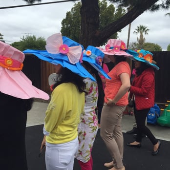 Mantra Montessori - Mother's Day all the mothers wearing hats and hearing songs sung by their children. - Montessori Schools Near Me - Sunnyvale, California Mantra Montessori - Mother's Day all the mothers wearing hats and hearing songs sung by their children. - Montessori Schools Near Me - Sunnyvale, California