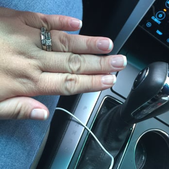 Premier Nails and Spa - One week old gel manicure by Christina!! Looks brand new! Highly recommend this place! - Nail Salons Near Me - Plantation, Florida
