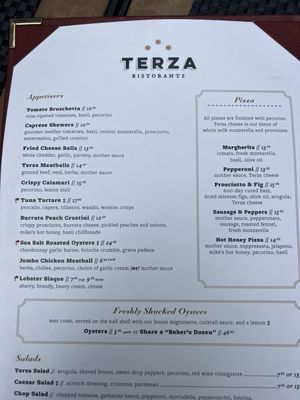 Menu photo 3 Terza Ristorante Rochester, MN