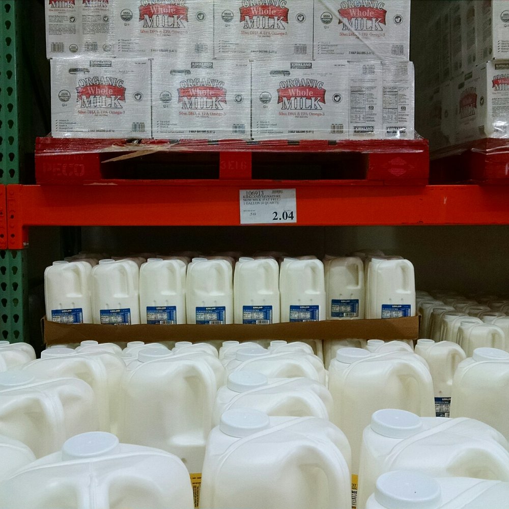 Costco Wholesale - Skim your milk for $2.09. - Wholesale Stores Near Me - Edison, New Jersey