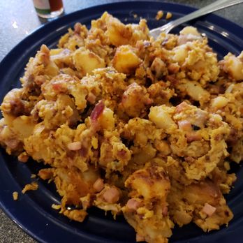 Egg Mann and Earl - Scramble with bacon, sausage,  and ham. - Breakfast & Brunch Near Me - Boise, Idaho