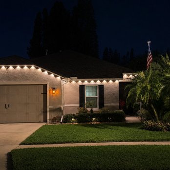 Abundance of Sunshine - Permanent exterior lighting installed for attractive, year-round nighttime illumination. - Landscaping Near Me - Riverview, Florida Abundance of Sunshine - Permanent exterior lighting installed for attractive, year-round nighttime illumination. - Landscaping Near Me - Riverview, Florida