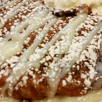 Beans and Leaves - Strawberry cream cheese stuffed french toast - Coffee & Tea Near Me - Staten Island, New York