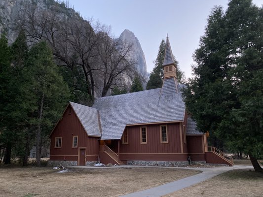 Yosemite Valley Chapel by null