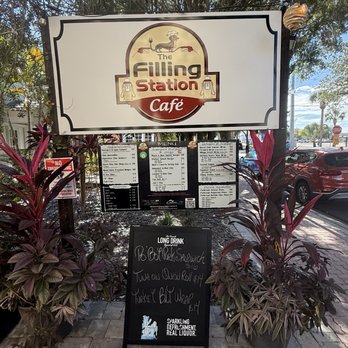 The Filling Station Cafe - Menu board. - Cafes Near Me - Cocoa, Florida The Filling Station Cafe - Menu board. - Cafes Near Me - Cocoa, Florida