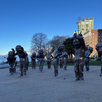 A-maze-ing Laughter - Public Art Near Me - Vancouver, British Columbia
