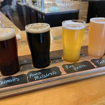 Bound By Fate Taproom - 4 ounce tasting flight - Breweries Near Me - Schuylerville, New York