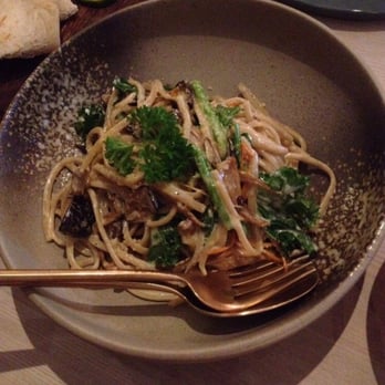 豆苗居 - Signature Mixed Mushroom Linguine. - Gluten-Free Near Me - Hong Kong, HK