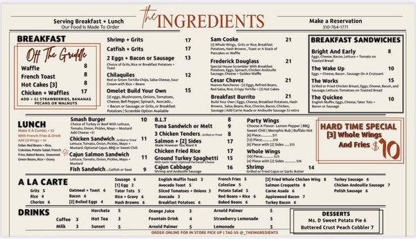 Menu photo 8 The Ingredients Compton, CA
