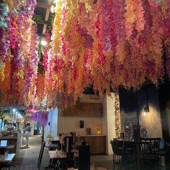 Urban Roast - What's with all the low hanging flowers? - Coffee & Tea Near Me - Washington, DC, District of Columbia