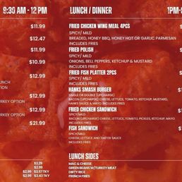 Menu Menu