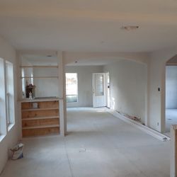 GV Remodeling - Sheetrock , textured, and ready to paint ! Fort Worth area.